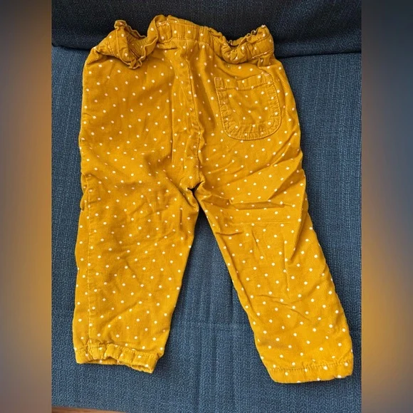Boden cord pants with heart patches, 18-24 months - Picture 3 of 7